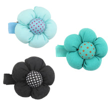 15Pcs Cute Sweet Lovely Flower Dot Pattern Hair Clip for Kids Baby Girls Toddlers and Infants