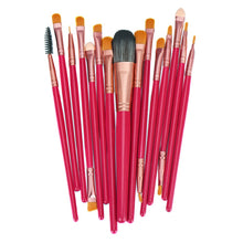 15pc Professional Makeup Cosmetic Brushes Set For Women Soft Foundation Eyeshadow Eyeliner Lip Brush Tool Accessories