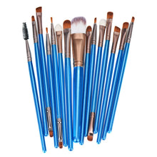 15pc Professional Makeup Cosmetic Brushes Set For Women Soft Foundation Eyeshadow Eyeliner Lip Brush Tool Accessories