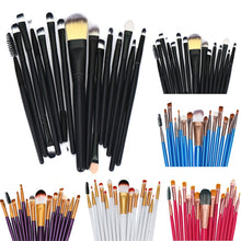 15pc Professional Makeup Cosmetic Brushes Set For Women Soft Foundation Eyeshadow Eyeliner Lip Brush Tool Accessories