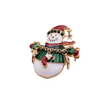 18 Styles Crystal Rhinestone Enamel Brooch Pin Wedding Party Christmas Gifts Brooches for Women Jewelry
