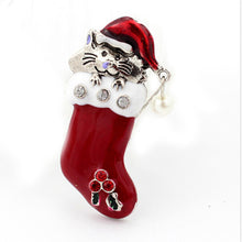 18 Styles Crystal Rhinestone Enamel Brooch Pin Wedding Party Christmas Gifts Brooches for Women Jewelry