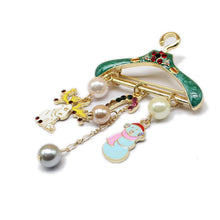 18 Styles Crystal Rhinestone Enamel Brooch Pin Wedding Party Christmas Gifts Brooches for Women Jewelry
