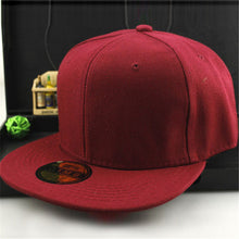 19 Colors Fashion Boys Girl Men's Baseball Hats Multicolor Solid Snapbacks Caps Adjustable Unisex