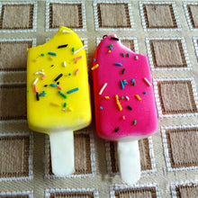 1P Squishy Bread Chocolate Sprinkles Popsicle Phone Straps Soft Scented Charms