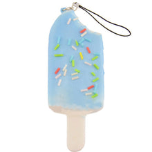 1P Squishy Bread Chocolate Sprinkles Popsicle Phone Straps Soft Scented Charms