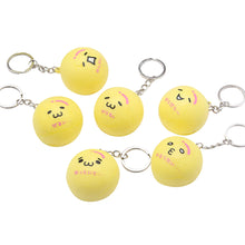 4cm Mini Panda Squishy Key Chains Cartoon Buns Bread Bag Cell Phone Straps