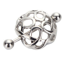 12g Surgical Steel Nipple Ring Piercing Shield Clip On Nest Ring Shape Women Body Jewelry