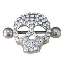 316L Surgical Steel Nipple Jewelry Skull Design Nipple Shield Nipple Ring Body Jewelry Nipple Piercing