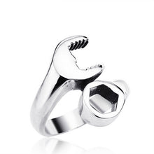 316L Titanium Stainless Steel Punk Biker Wrench Man Rings Jewelry Man Ring