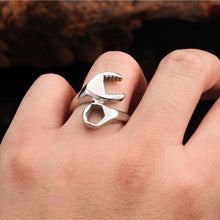 316L Titanium Stainless Steel Punk Biker Wrench Man Rings Jewelry Man Ring