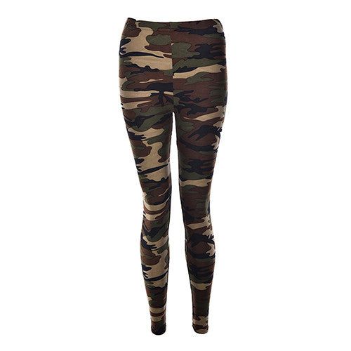 3 Color Sexy able Women Camouflage Army Green Stretch Leggings Pants Trouser Graffiti Slim For Women Gifts