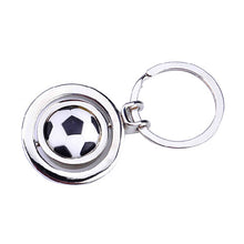 3 Styles 3D Sports Rotating Basketball Football Golf Keychain Keyring Key Fob Ball Key Ring Style Gifts