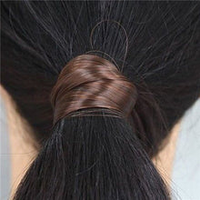 /2pcs Lady Women Braid/Straight Wig Elastic Headband Hair Band Rope Scrunchie Hairband Ponytail