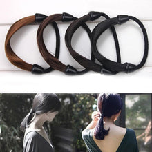 /2pcs Lady Women Braid/Straight Wig Elastic Headband Hair Band Rope Scrunchie Hairband Ponytail