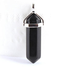 1piece 19 Choices New Crystal Fine Jewelry Healing Point Chakra Reiki Necklace Pendant Beads