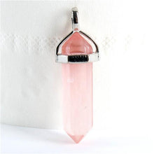 1piece 19 Choices New Crystal Fine Jewelry Healing Point Chakra Reiki Necklace Pendant Beads