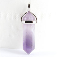 1piece 19 Choices New Crystal Fine Jewelry Healing Point Chakra Reiki Necklace Pendant Beads
