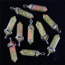1piece 19 Choices New Crystal Fine Jewelry Healing Point Chakra Reiki Necklace Pendant Beads
