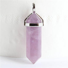 1piece 19 Choices New Crystal Fine Jewelry Healing Point Chakra Reiki Necklace Pendant Beads
