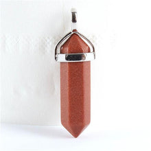 1piece 19 Choices New Crystal Fine Jewelry Healing Point Chakra Reiki Necklace Pendant Beads