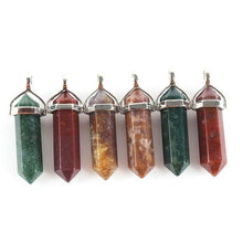 1piece 19 Choices New Crystal Fine Jewelry Healing Point Chakra Reiki Necklace Pendant Beads