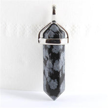 1piece 19 Choices New Crystal Fine Jewelry Healing Point Chakra Reiki Necklace Pendant Beads