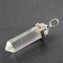 1piece 19 Choices New Crystal Fine Jewelry Healing Point Chakra Reiki Necklace Pendant Beads