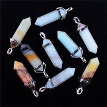 1piece 19 Choices New Crystal Fine Jewelry Healing Point Chakra Reiki Necklace Pendant Beads