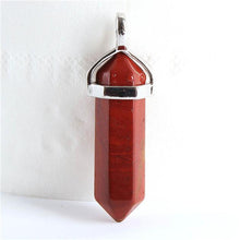 1piece 19 Choices New Crystal Fine Jewelry Healing Point Chakra Reiki Necklace Pendant Beads