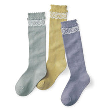 2-6Y Children Kids Girls Lace Stockings Leg Warmer Cotton High Knee Princess School Boot Accessories Y2