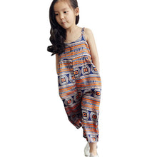 2-6Years Kids Baby Girls Jumpsuit Romper Ethnic Style Harem Pants New Clothes