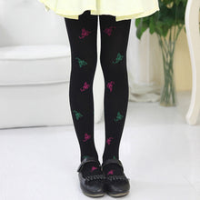 2-7Y Child Girls Kids Velvet Butterfly Stretch Slim Warm Leggings