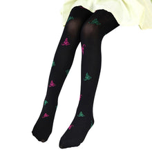2-7Y Child Girls Kids Velvet Butterfly Stretch Slim Warm Leggings