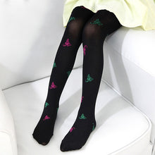 2-7Y Child Girls Kids Velvet Butterfly Stretch Slim Warm Leggings
