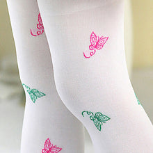 2-7Y Child Girls Kids Velvet Butterfly Stretch Slim Warm Leggings