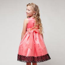 2-7Y Girls Toddlers Lovely 3D Flower Cluster Princess Dress Party Tulle Gown Dresses