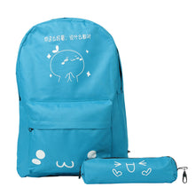 2 Bags Cute Cartoon Women Backpack Kawaii Teenage Girls Backpacks Student Schoolbag Bag Travel Mochila Feminina