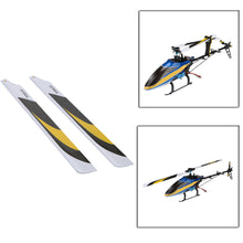 2 Pairs Carbon Fiber 325mm Lightweight Main Blades for Align Trex Electric 450 RC Helicopter 325 Quadcopter Airplane