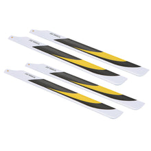 2 Pairs Carbon Fiber 325mm Lightweight Main Blades for Align Trex Electric 450 RC Helicopter 325 Quadcopter Airplane