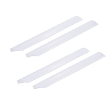 2 Pairs Carbon Fiber 325mm Lightweight Main Blades for Align Trex Electric 450 RC Helicopter 325 Quadcopter Airplane