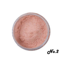 2 in1 Bare Facial Compact Skin Make up Loose Mineral Powder Sponge Puff 18g 3 Colors