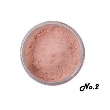 2 in1 Bare Facial Compact Skin Make up Loose Mineral Powder Sponge Puff 18g 3 Colors