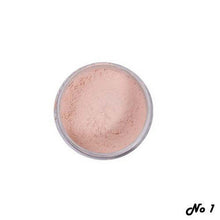 2 in1 Bare Facial Compact Skin Make up Loose Mineral Powder Sponge Puff 18g 3 Colors