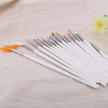 20Pcs Nail Art Design Painting Dotting Detailing Pen Brushes Bundle Tool Kit Set with Case