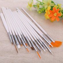 20Pcs Nail Art Design Painting Dotting Detailing Pen Brushes Bundle Tool Kit Set with Case