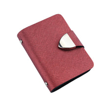 Faux Leather Fold Design Multiple Card Slots Credit Card ID Business Card Holder