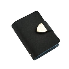 Faux Leather Fold Design Multiple Card Slots Credit Card ID Business Card Holder