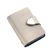 Faux Leather Fold Design Multiple Card Slots Credit Card ID Business Card Holder