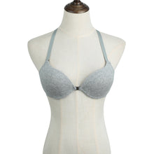 34 Cup Sexy Women Bra Front Closure Y-Line Adjustable Straps Padded Push Up Bra Brassiere Underwear Women Soutien Gorge